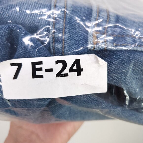 Madewell The Momjean Short Size 25 Women's Blue Denim Fringe High Rise - Picture 9 of 9